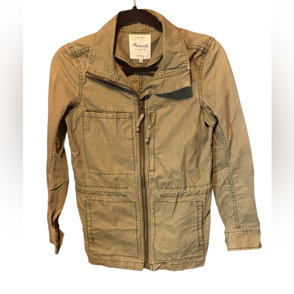 Madewell Fleet Olive Green Utility Jacket XS - Picture 10 of 13